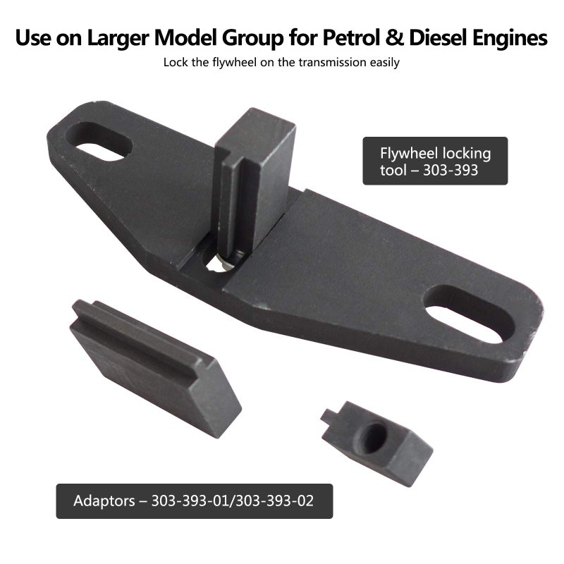 YouVbeen Flywheel Locking Tool Fit for Ford Escape Fiesta Fusion Transit Connect 1.5L & 1.6L Engines, 303-393, 21-168 - Image 5